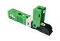 Соединитель FTTH быстрого собрания поля SC APC ESC250D механический на кабель падения 2*3mm зеленое