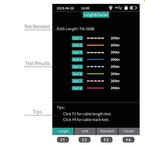 1310/1550nm SM диапазон испытаний 5m-60Km Mini OTDR 9 в 1 тестер с адаптером APC UPC SC/FC/ST/LC 5