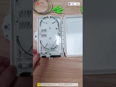 ABS PC Fiber Optic Splice Box Fiber Optic Termination Box для 2-8 волокон Нерезанный кабель