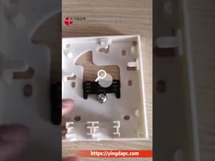 FTB86Y 2 Port SC FTTH Wall Outlet UL94V0 Огнеупорный