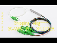 1*4 SC/APC mini PLC Splitter Block Type 900um FTTH PON Passive ODN LSZH 1Meter Свинцовые хвосты