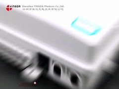 FDB0324 Белый ПК SC Оптическое волокно конечная коробка ODB OSB 24 Порт конструкция гайки