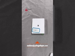 FTB86L SC LC Волоконно-оптический стенный выход для внутреннего белого ABS материала Splice Cassette