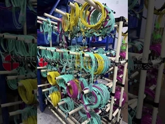 MPO APC Male To FC APC Fan Out Cable Single Mode 12 Волокна для применения с высокой плотностью