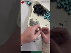 Полярность B 12 волоконный оптоволоконный патч-корд MTP MPO APC, разъем «розетка-вилка»