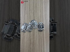 Ушные зубы Нержавеющая сталь застежки для SS ленты SS304 SS201 3-25 мм