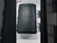 Соединительная коробка для оптоволоконного кабеля PP + GF, водонепроницаемая, 290 * 190 * 110 мм, емкость 24 волокна