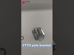 Оптический волоконный зажим типа H, кронштейн, металлический зажим для кабеля, натяжные зажимы для подвесного провода