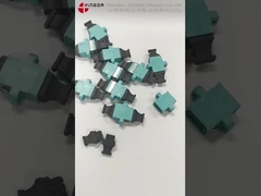 MPO адаптер OM3 MM Сниженная потеря быстрый оптический адаптер Auqa Для системы стыковки ЦОД