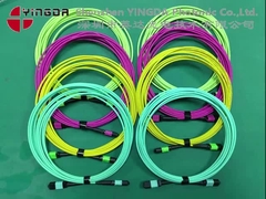 400G MPO кабель MPO к MPO патч шнур женский OM3 16 Волокно типа B 5M