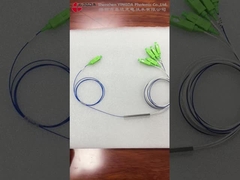 Заводская цена FTTH Несбалансированный 1*5 Мини Тип PLC Сплиттер SC Разъем Оптическое волокно Телекоммуникационная мощность для