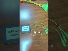 Оптический PLC-сплиттер 1X2 с разъемами SC APC
