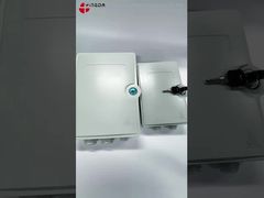 Уличная коробка для оптических разветвителей IP65, пластик, 2 порта, полимерный синтетический пластиковый материал