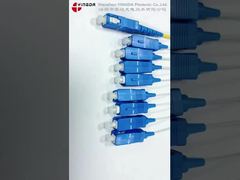 1:8 Кассетный разветвитель, вход SC/UPC пигтейл желтый 2 мм, выход SC/UPC пигтейлы белые 900 мкм