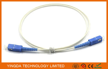 Купить SC FTTH плоский - заплата волокна одиночного режима гибкого провода SC водит симплекс 1m белое G657A1 Производство в сети