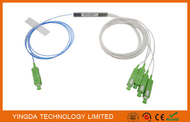 Купить Тип отрезки провода блока Splitter PLC 1*4 SC/APC Blockless 900um FTTH PON пассивные ODN LSZH 1Meter Производство в сети