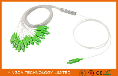 Купить Splitter 1/16 FTTH оптически, режим 900um LSZH Splitter PLC 1x16 SC/APC Blockless одиночный Производство в сети