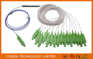 Купить Соединители SC APC одиночного режима Splitter 1*16 900um оптического волокна GPON FTTH пассивные мини оптически Производство в сети