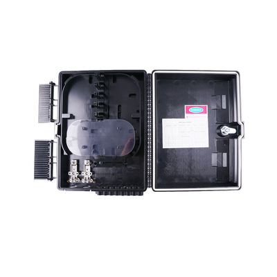 Купить Оптический поставщик 1x16 Splitter NAP Fiber Optic Cable Termination Distribution Box Черный неразрезанный порт SC Coupler Производство в сети