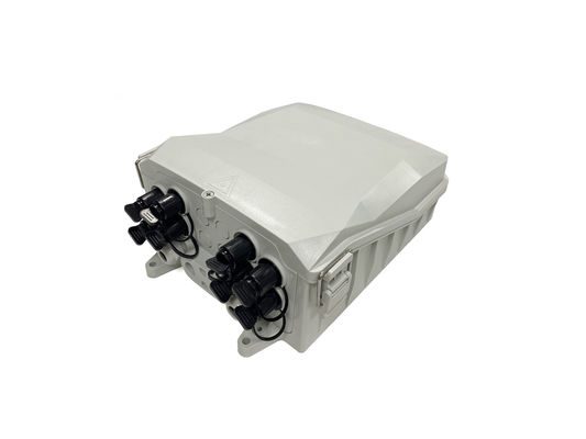 Купить YINGDA CTO-8L Fiber Optic Splitter Box 8 портов с круглыми кабельными портами, адаптером Opti-Tap SC Производство в сети