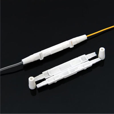 Купить 1 порт мини FTTH кабеля для защиты от сплица Белый круглый открытый тип PP Производство в сети