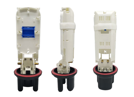 Купить MINI Fiber Optic Splice Closure ABS 24cores с блокировочной панелью в IP68 для FTTH FTTX Производство в сети