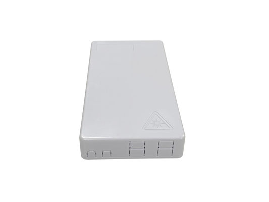Купить FTTH Fiber Optic Termination Box ABS White 4fibers для кабеля с плоской капли в помещении Производство в сети