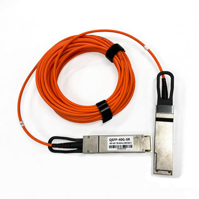 Купить 40 Gbps QSFP+ AOC Активный оптический кабель Мультимод OM2 1m 3m 5m 7m SFP кабель для коротких расстояний Производство в сети
