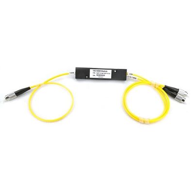 Купить 1310/1490nm Reflection ABS Module WDM FWDM Coupler 1*2 with SC/APC Connector Производство в сети