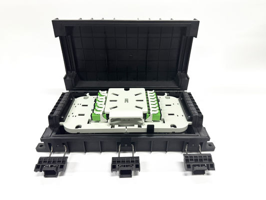 Купить Fiber 1:16 PLC splitter Box Outdoor Fiber Optic Distribution Enclosure Mini FTTH Termination Box cajas nap box IP65 Производство в сети