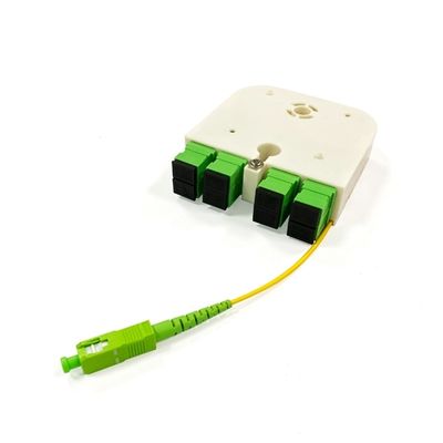 Купить Производственная цена FTTH 1x8 SC/APC Mini Cassette Fiber Optic PLC Splitter Длина волны 1260-1650nm для пользовательских сетевых решений Производство в сети