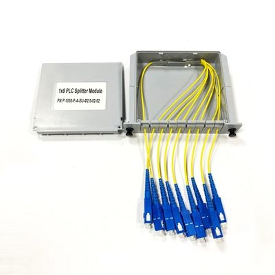 Купить 1x32 Optical Fiber PLC Splitter High Channel Isolation Minimizing Signal Interference in Fiber Optic Network Applications Производство в сети