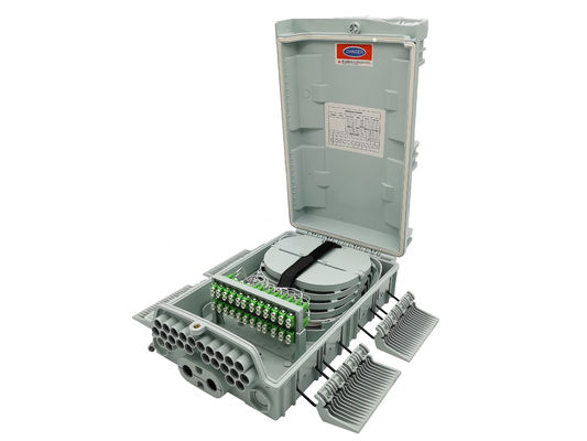 Купить Коробка Splitter оптического волокна переходника 2x32 IP65 LC APC двухшпиндельная Производство в сети