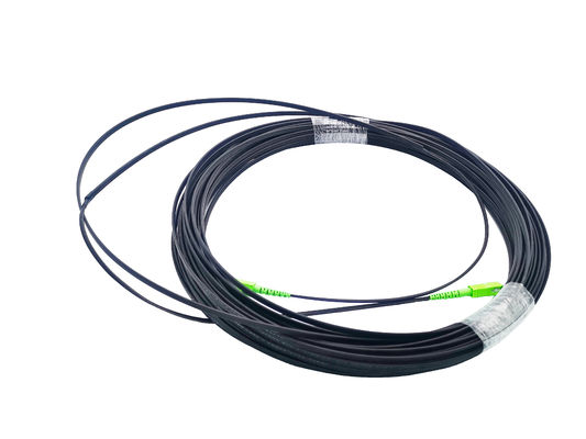 Купить Чернота 3 G657A1 кабеля падения 2x5mm стальных провода гибкого провода SC FTTH само- поддерживая на открытом воздухе Производство в сети