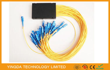 Купить Коробка Splitter Plc оптического волокна 1:16, кабель волокна модуля g657a2 Corning Splitter стекловолокна Производство в сети