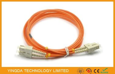 Купить SC - Дуплекс 2.0mm гибкого провода 50 оптического волокна SC мультимодный (125) um с бежевым зажимом Производство в сети