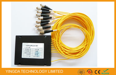 Купить пластмасса Abs модуля Splitter PLC оптического волокна 1X8 для сети Fttx/распределения оптически сигнала Производство в сети