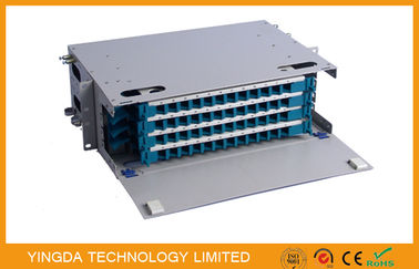 Купить 48 установка шкафа подноса 4 x 12F заварки шкафа пульта временных соединительных кабелей оптического волокна сердечников Производство в сети