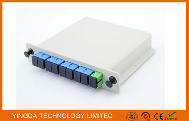 Купить Модуль Splitter 1x8 LGX PLC оптического волокна, тип вставки терминальной коробки оптического волокна CATV Производство в сети