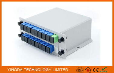 Купить Алюминий Splitter стекловолокна LGX PLC сети GPON 2 шасси кассеты шлица Производство в сети