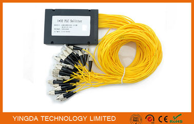 Купить Пластмасса ABS Splitter оптического волокна PLC PDL 1*32 FC GPON низкая для передачи данных Производство в сети