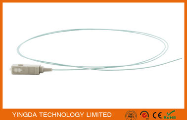 Купить Волокно 0.9mm метра LSZH G657A1 Mulitmode Aqua 50/125um 2 SC OM3 10Gigabit отрезка провода оптического волокна Производство в сети