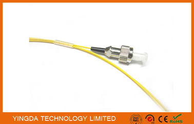 Купить PVC G652D кабеля цвета желтого цвета 1meter отрезка провода FC однорежимный 0.9mm оптического волокна Производство в сети
