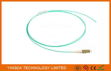 Купить Отрезок провода LC OM3 10Gig оптического волокна. Отрезок провода Aqua 0.9mm симплексный LSZH 1,5 m 50/125 um Mulitmode Производство в сети