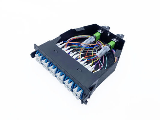 YINGDA Plastic 24fibers MPO To LC Breakout Cassettes Box с элитными потерями вставки для центра обработки данных