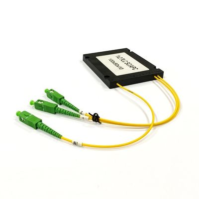 Одномодовый оптический делитель FTTH 1X2 1X4 1X8 с ABS-боксом 2,0 мм для оборудования FTTA, используемого в FTTH